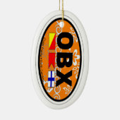 Buitenbanken. Keramisch Ornament (Rechts)