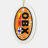 Buitenbanken. Keramisch Ornament (Links)