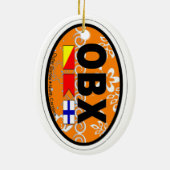 Buitenbanken. Keramisch Ornament (Achterkant)