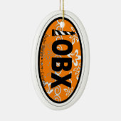 Buitenbanken. Keramisch Ornament (Rechts)
