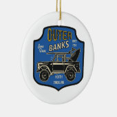 Buitenbanken NC-badge Keramisch Ornament (Rechts)