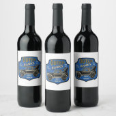 Buitenbanken NC-badge Wijn Etiket (Flessen)