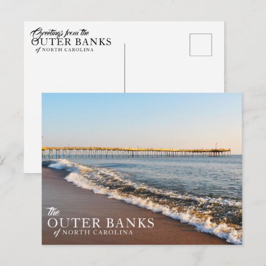 Buitenbanken Pier-Briefkaarten Briefkaart (Voorkant / Achterkant)