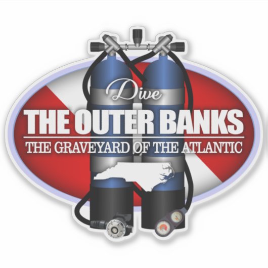 Buitenbanken (ST) Sticker (Voorkant)