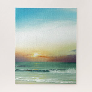 Buitenbanken Sunrise Legpuzzel