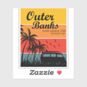 buitenbanken van sticker (Vel)