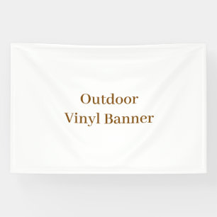 Buitenbanner van vinyl 1,2 x 1,8 meter spandoek