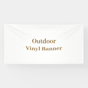 Buitenbanner van vinyl 1,2 x 2,4 meter spandoek