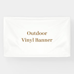 Buitenbanner van vinyl 90 x 150 cm spandoek
