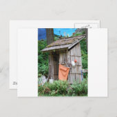 buitengebouw briefkaart (Voorkant / Achterkant)