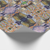 Buitengewone artistieke werkbelasting cadeaupapier (Hoek)