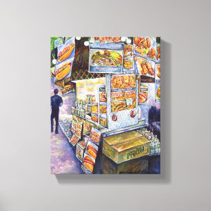 Buitengewone artistieke werkbelasting canvas afdruk