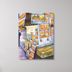 Buitengewone artistieke werkbelasting canvas afdruk