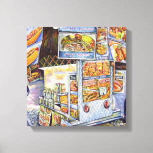 Buitengewone artistieke werkbelasting canvas afdruk