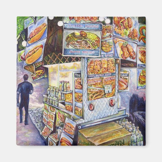 Buitengewone artistieke werkbelasting magneet (Voorkant)