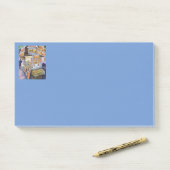 Buitengewone artistieke werkbelasting post-it® notes (Op bureau)