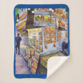 Buitengewone artistieke werkbelasting sherpa deken (Voorkant)