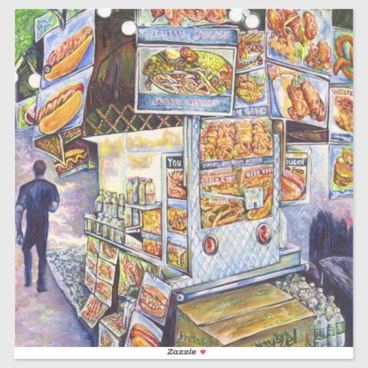 Buitengewone artistieke werkbelasting sticker (Vel)