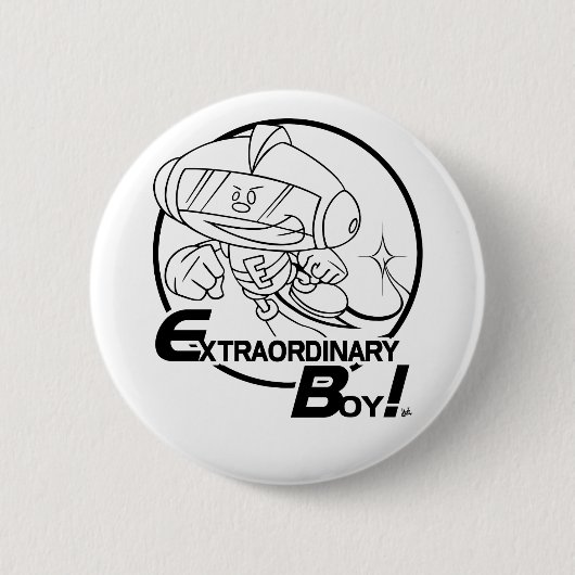 Buitengewone jongen! Button (Voorkant)
