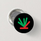 Buitengewone knop voor geliefden emoties Geheim Ronde Button 3,2 Cm (Voorkant /achterkant)