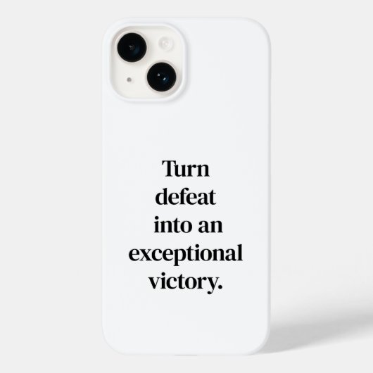 Buitengewone overwinnende iPhone-draagtas Case-Mate iPhone Case (Achterkant)