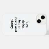 Buitengewone overwinnende iPhone-draagtas Case-Mate iPhone Case (Achterkant (horizontaal))