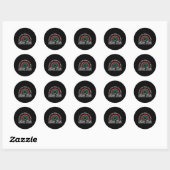 Buitengewoon onderwijs Speciaal onderwijs Snelheid Ronde Sticker (Vel)