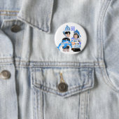 Buitengewoon procureur Woo Kdrama - Whale Couple Ronde Button 5,7 Cm (In situ)
