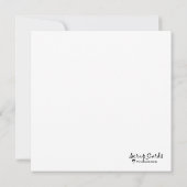 Buitengewoon Wenskaart voor droomflats (Achterkant)