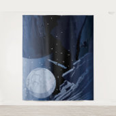 Buitengrens Planet Solar System Children's Space Wandkleed (Voorkant)