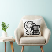 Buitenkant? Je hebt het juiste grappige gameontwer Kussen (Stoel)