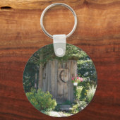 Buitenkast in Maine Sleutelhanger (Voorkant)