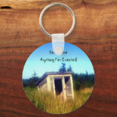 Buitenkast verlaten Sleutelhanger (Voorkant)