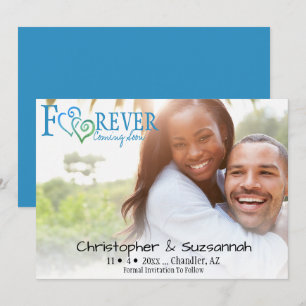 BUITENLANDSE BEWAART U de datum waarop blauwe, gro Aankondiging