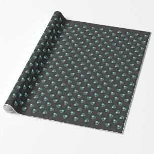 Buitenlandse Inpakpapier Cute ET Grijs Kerstpapier
