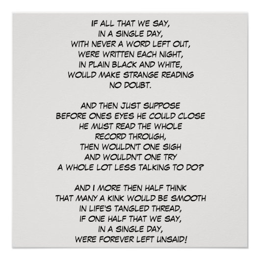 BUITENLANDSE LINKS PERFECT POSTER (Voorkant)