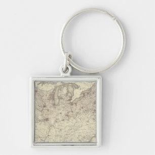 Buitenlandse populatie 1870 sleutelhanger