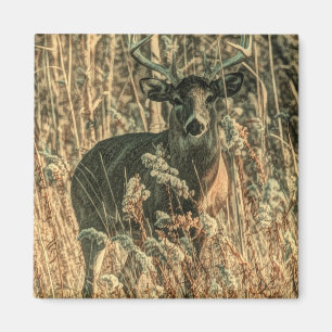 buitenmens wildernis Camouflage witstof herten Magneet
