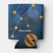 Buitenruimte Astronaut Shuttle gepersonaliseerd Blikjeskoeler (Voorkant)