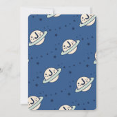 Buitenruimte Buiten deze Wereld 1e Verjaardag Kaart (Achterkant)