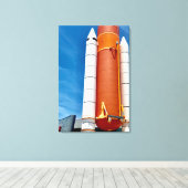 Buitenruimte Canvas Afdruk (Insitu (Houten vloer))