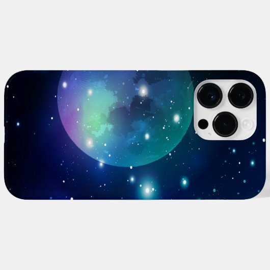 Buitenruimte en sterren Case-Mate iPhone case (Achterkant (horizontaal))