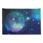 Buitenruimte en sterren kussensloop (Achterkant-Rechts)