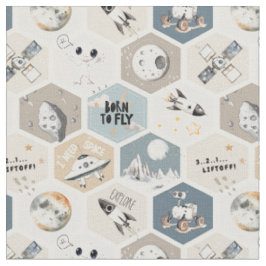 Buitenruimte Kosmische babyspeelkleed Stof