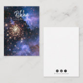 buitenruimte oorbel display Visitekaartje (Voorkant / Achterkant)