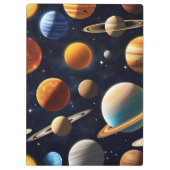 Buitenruimte Planeten 2 Klembord (Achterkant)