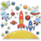 Buitenruimte Sticker (Voorkant)