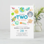 Buitenruimte Twee: de maan 2de verjaardag van de m Kaart (Staand voorkant)