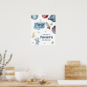 Buitenruimte Twee: het Munt 2de Welkomstteken van  Poster (Keuken)