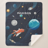 Buitenruimteactiviteit in het veld Aangepast Sherpa Deken (Voorkant)